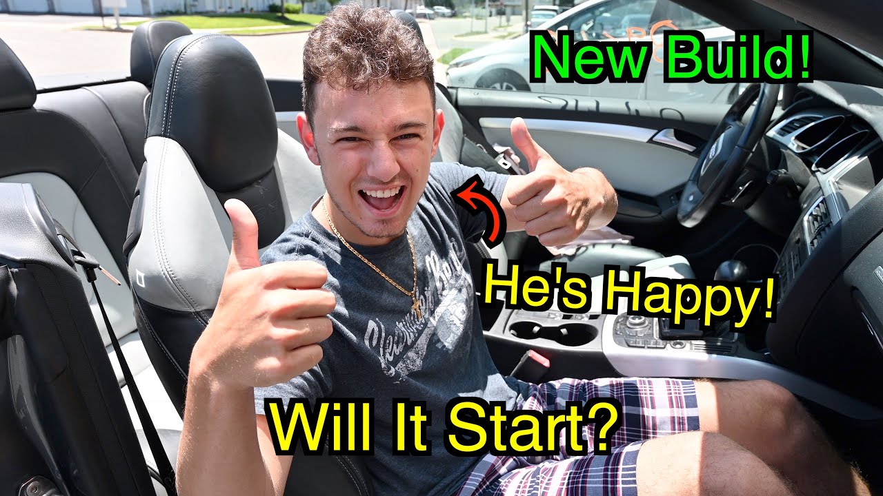 Проект восстановления аварийного автомобиля Audi S5 2012 года, часть 2: видеообзор автомобиля