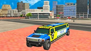 Limousine Taxi Car Driving Free Games - SUV Limousine Cars | Android GamePlay screenshot 2