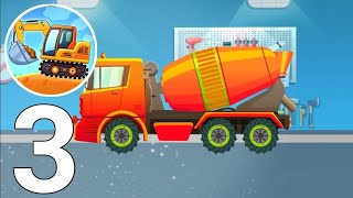 Truck Mixer Animasi Puzzle | Truck Heavy Equipment (Android, iOS) screenshot 3