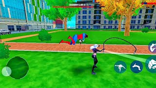 🔥 Spider Hero vs Shadow Claw Boss Fight 🕷️⚔️ Epic Superhero Battle Gameplay | Open World Action Game screenshot 2