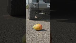 Mango 🥭Vs Car Experiment #shorts #usexperiment