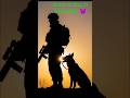army or dog ki friendship 😈 #shorts #ai #trending #army #dog #friendship