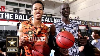 Donovan Mitchell and Thon Maker Showout In 2015 HS All American Game!!