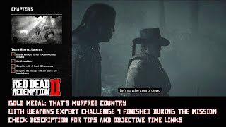 Red Dead Redemption 2 That's Murfree Country Gold Medal 64 4K