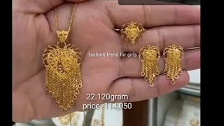 2021 New gold chain necklace design 
