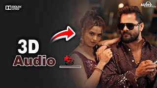 chot mot hot kand 3d song bhojpuri khesari lal yadav #dj #case teri rani ladegi 3D Audio | Svo