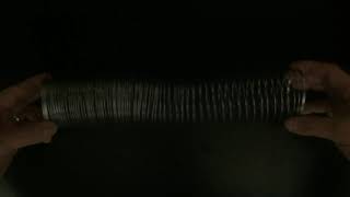 P wave Slinky Demo Slow Motion
