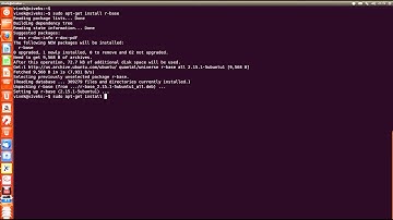 Install R statistical Tool on Ubuntu 12.10