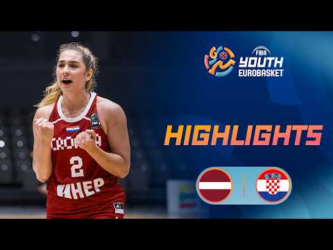 Round of 16: Latvia 🇱🇻 vs Croatia 🇭🇷 | Highlights | FIBA U20 Women's EuroBasket 2026