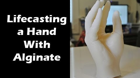 How to Lifecast a Hand with Alginate