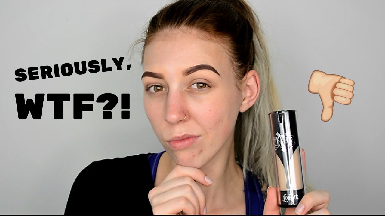 KAT VON D LOCK IT FOUNDATION | WTF?!