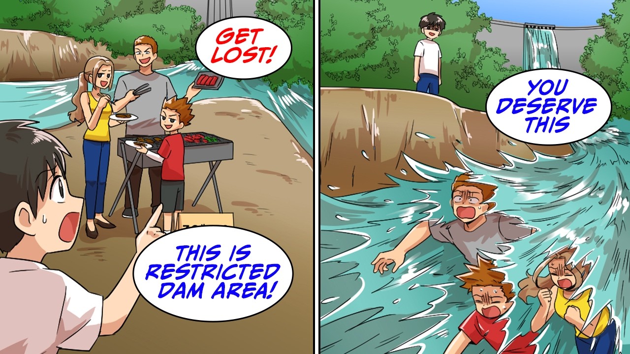 I went to this park with my friends, but then... [Manga Dub]