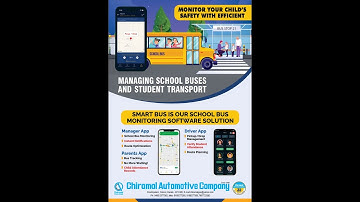 SmartBus school bus monitoring software solution