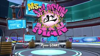 Ms. Splosion Man Title Screen (Xbox 360, PC)