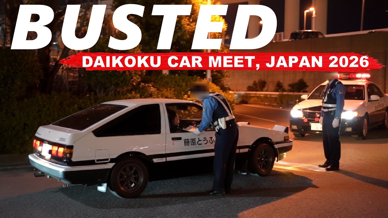 MEET UP SAMPAI DIBUBARIN POLISI JEPANG‼️DAIKOKU CAR MEET 2026
