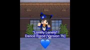 “Lonely Lonely“ Chibi Dance Trend - Mine-imator Minecraft Animation #shorts #minecraftshorts #viral