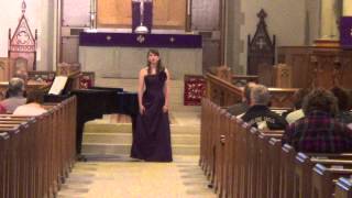 Rebekah Lowery in Recital