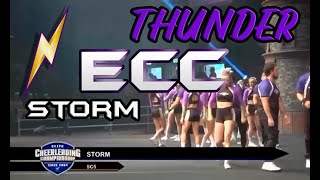 Elite Cheerleading Championship- THUNDER BARCELONA- Coed Elite, Storm Cheerleading Senior Cheer Coed Elite Spain Thunders Storm