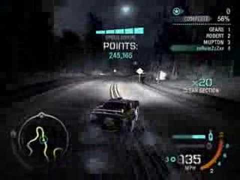 NFS Carbon Drift World Record