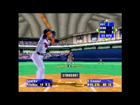 High Heat Baseball 2000 Angels vs Twins Part 1