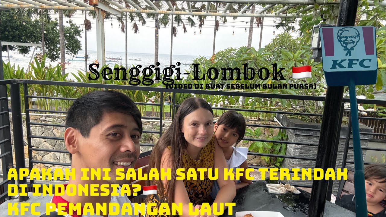 Ngajakin Istri Bule aku makan di KFC Indonesia 🇮🇩 