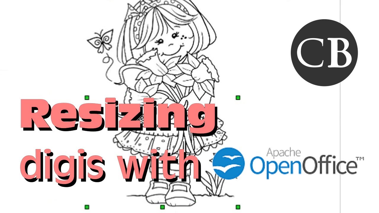 Resizing Digital Images using Open Office - YouTube