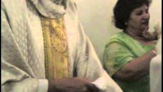 la cardenchosa en el baustizo de Leidi