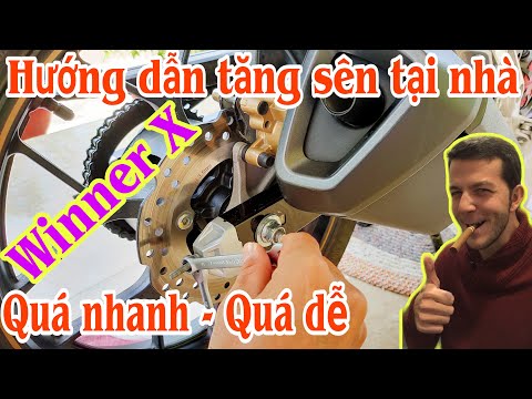 Video Winner X, cách tăng sên cho xe tại nhà - Dễ như ăn kẹo... - youtube