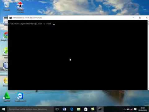 manipuler MySQL avec l'invite commande.