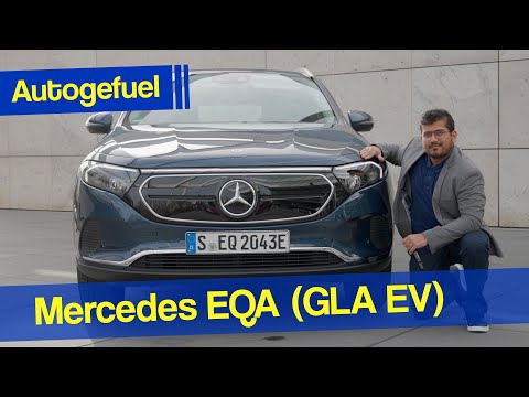 Compact EV SUV by Mercedes! Mercedes EQA Driving Review