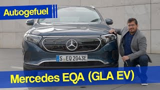 Compact EV SUV by Mercedes! Mercedes EQA Driving Review