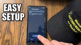 هل هذه هي المرة الأولى التي تقوم فيها بإعداد رسالة الترحيب المرئية للبريد الصوتي على نظام أندرويد؟ screenshot 2