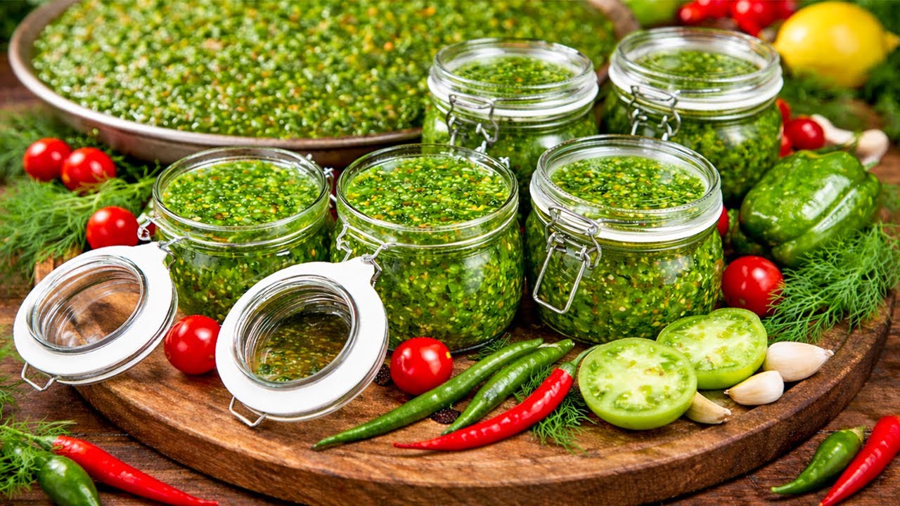 The Only Green Chutney You'll Ever Need! 🌶️ Afghan Spicy Sauce (چتنی سبز)