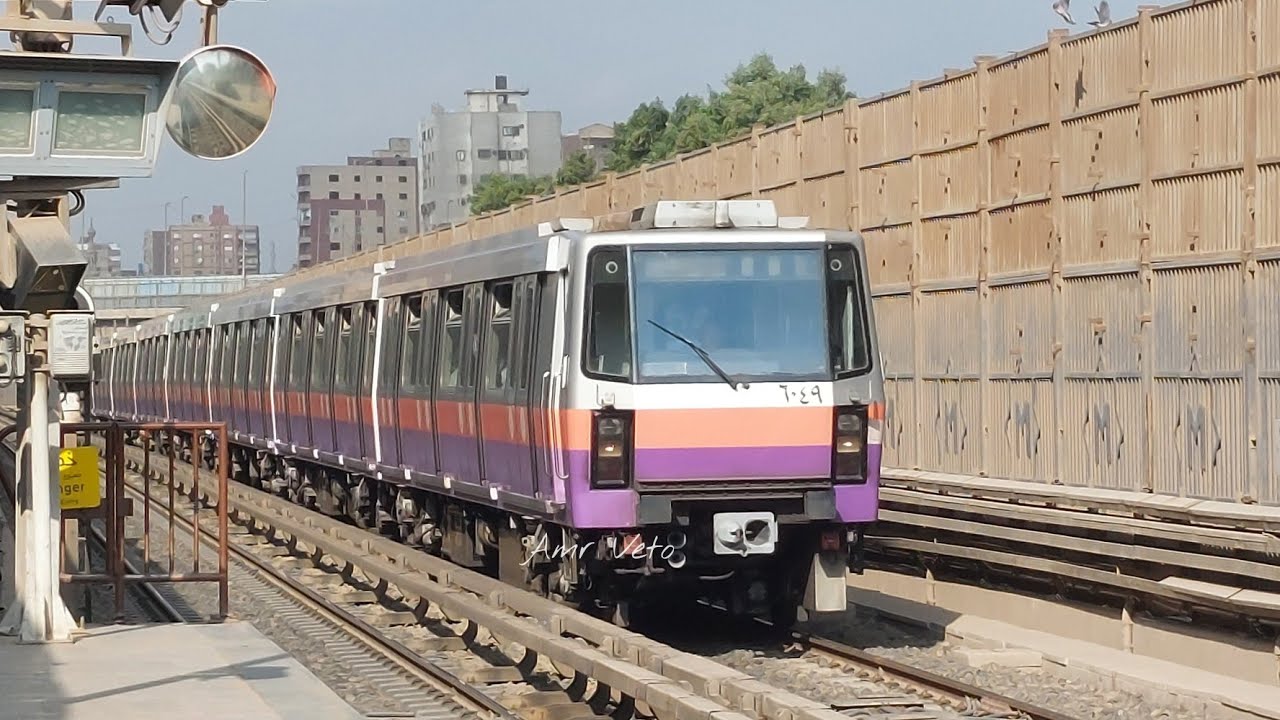 قطارات مترو القاهرة الخط الثاني، فيلم قصير ٩٤ - Cairo Metro Line 2 trains 2025, short film 94