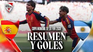 España vs Argentina | Resumen y Goles | Copa Mundial de la FIFA 2026 | Telemundo Deportes