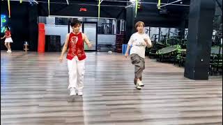 Get On The Floor Line Dance  Dian Okta ina  Demo Idawati And Een