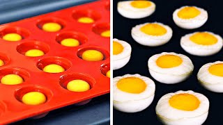ミニとビッグの卵のトリックとレシピ || 卵料理の ハック