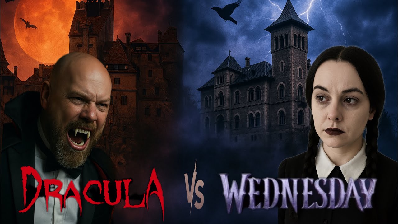 Dracula vs Wednesday: Exploring Bucharest Dark Side 🦇
