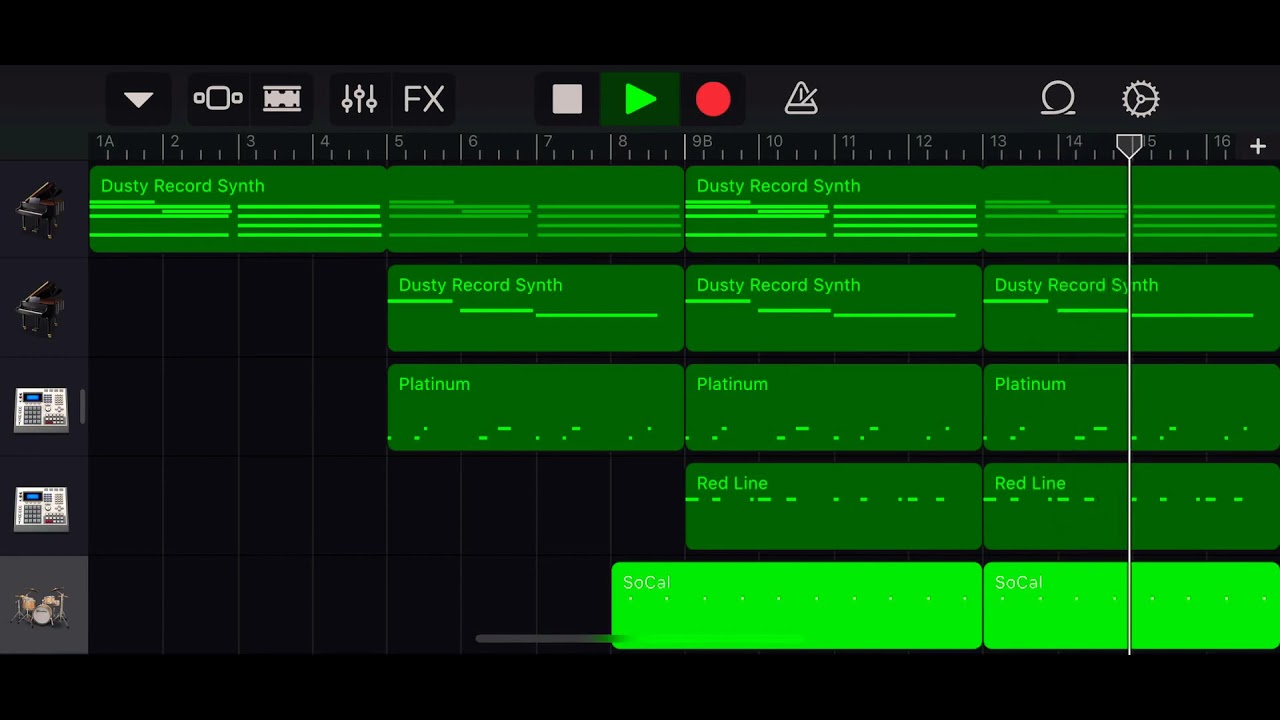 Simple Lofi Beat on Garage Band YouTube