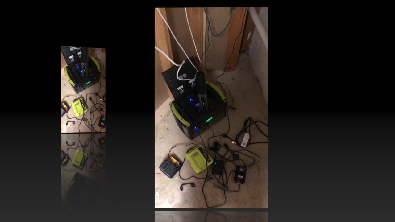 Goal Zero 1000 Watt setup