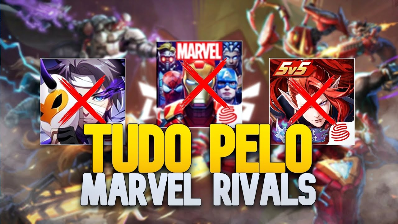 TUDO PELO MARVEL RIVALS? A NETEASE ABANDONOU ONMYOJI ARENA, EXTRAORDINARY ONES E MARVEL SUPER WAR