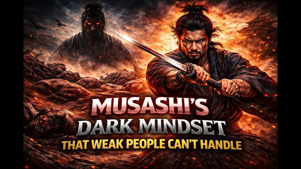 "Musashi's Dark Mindset That Weak People Can't Handle" Miyamoto Musashi