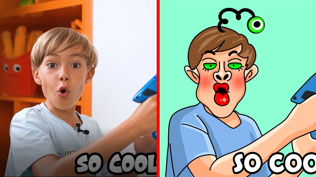 Vlad Tries 100 Banned Amazon Products 😂 Funny Drawing Meme