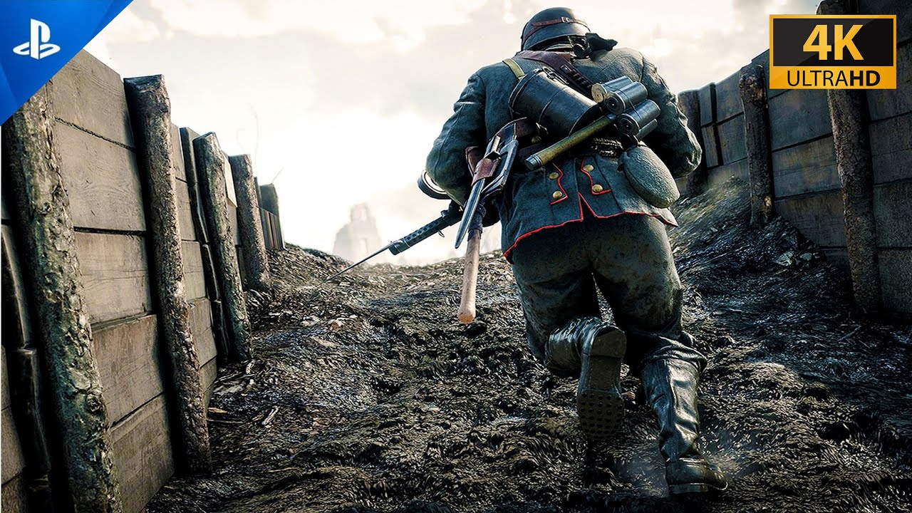 Frontline Combat of World War - Battlefield 1 Gameplay (PS5 4K)