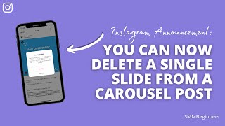 Celebrity Instagram Announcement: You Can Now Delete a Single Slide From a Carousel Post Net Worth