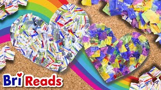 Eric Carle Inspired Art 🌈 Easy Tissue Paper Painting for Kids | Process Art for Preschoolers