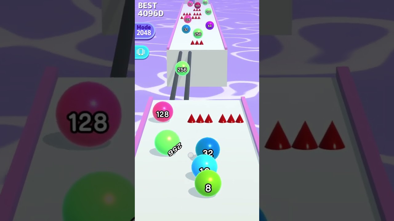 BallRun 2048 Games Level 14 