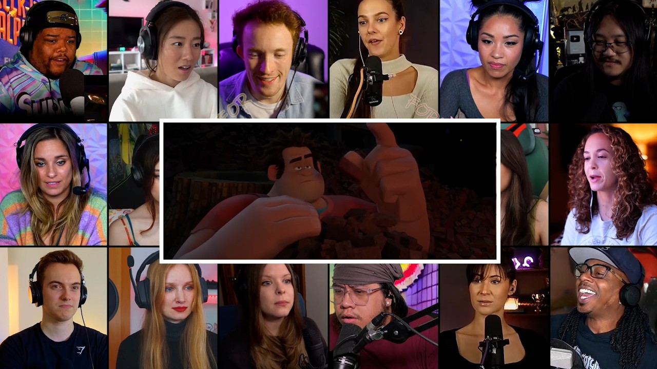 Ralph's Introduction | Wreck it Ralph 1 | Reaction mashup