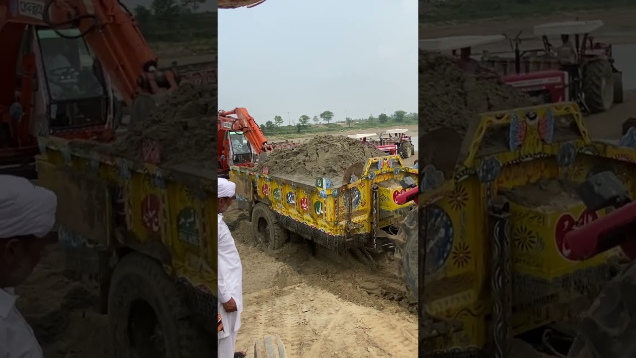 Mf 260 powerful tractor  performance on loaded trolly/ Massey Ferguson 260 tractor performance