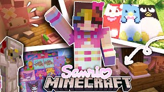 cutest free sanrio mods &amp; resource packs for your java modded world!💗| 1.20.1 java forge